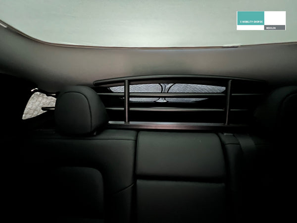 Tesla Model Y Premium Privacy Shields - Innenansicht, E-Mobility Shop