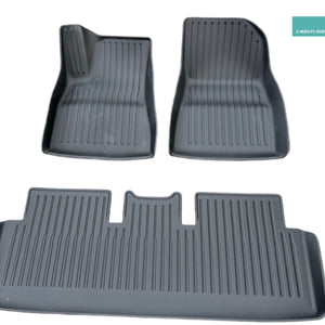 Tesla Model 3 Allwettermatten Set - E-Mobility Shop