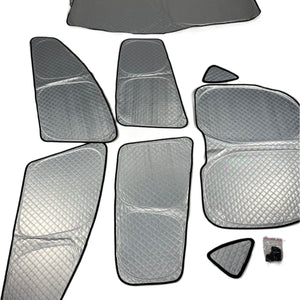 Tesla Model Y Premium Privacy Shields - Rundum Komplettpaket - 8 teiliges Set, E-Mobility Shop