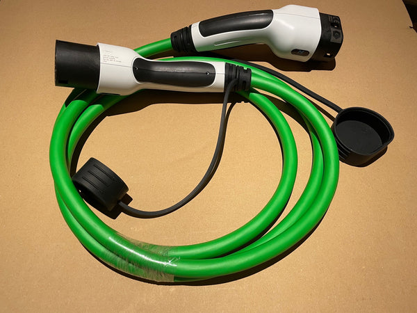 Ladekabel für Elektroautos 32A 3-phasig, 22kW - 2,5 Meter, E-Mobility Shop