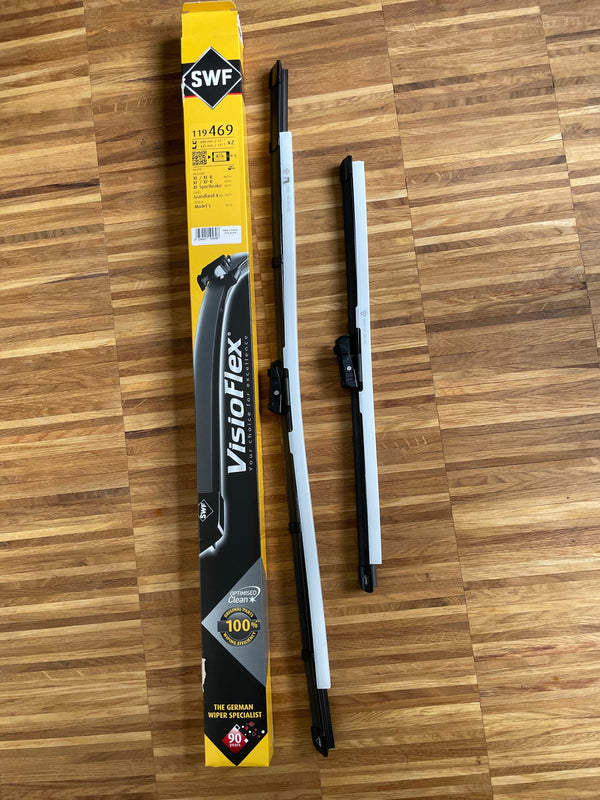 SWF VisioFlex 119 469 - Wischerblätter für Tesla Model S - 1 Wischer-Paar Frontscheibe, Scheibenwischer