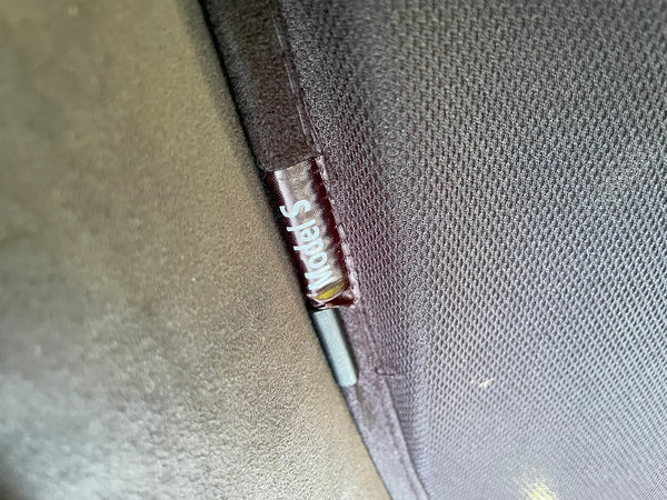 Sonnenschutzelement Tesla Model S - durchgehendes Glasdach - 2-geteiltes Set