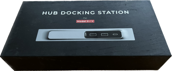 Tesla Model 3 / Y - USB-Hub Docking Station mit Licht