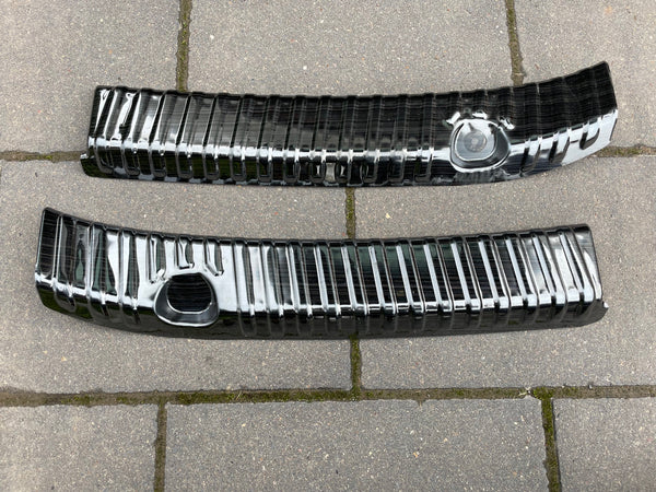 Tesla Model Y Kofferraum Ladekantenschutz Alu schwarz