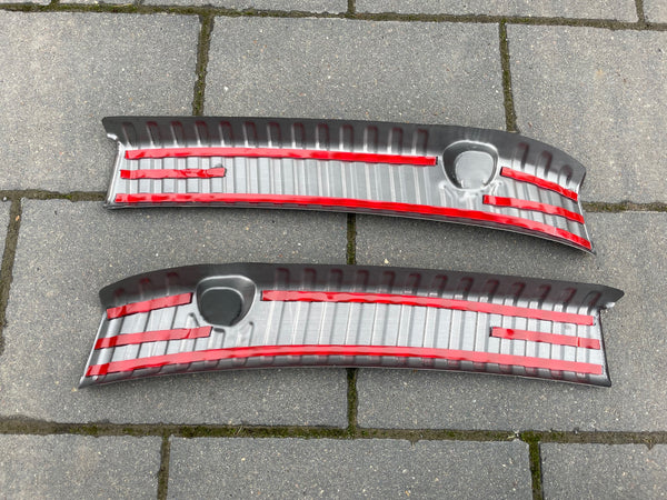 Tesla Model Y Kofferraum Ladekantenschutz Alu schwarz