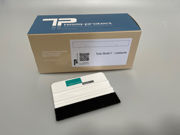 Tesla Model Y Schutzfolie für die Ladekante - Ladekantenschutzfolie Komplett-Set