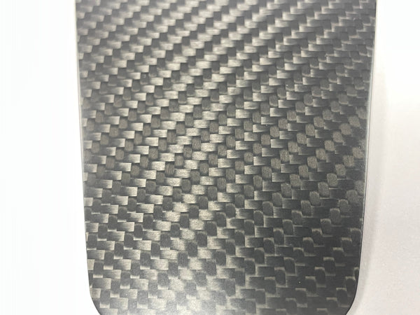 Tesla Model 3 und Y - Echt-Carbon Lenkradabdeckung - 3-teiliges Set