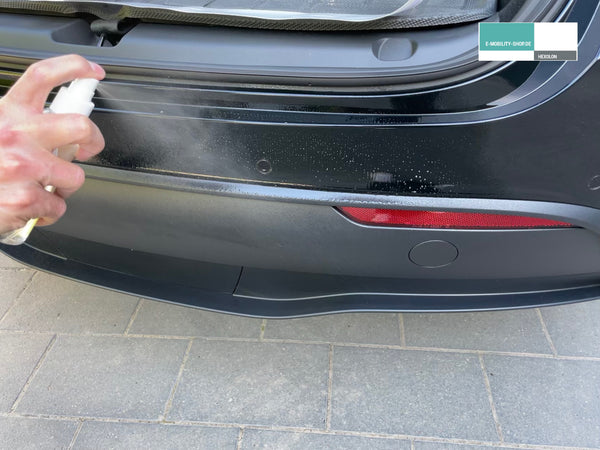 Tesla Model Y Schutzfolie für die Ladekante - Ladekantenschutzfolie Komplett-Set