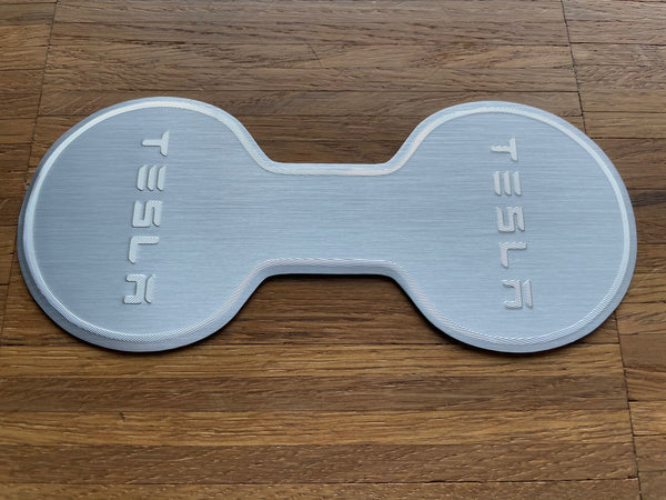 Tesla Model 3 und Y Alu Flaschenhalter-Einsatz - Cup Holder Inlet