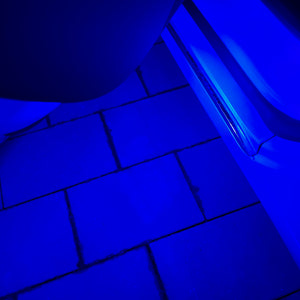 Blaues LED Licht Tesla Model 3, S, X und Y