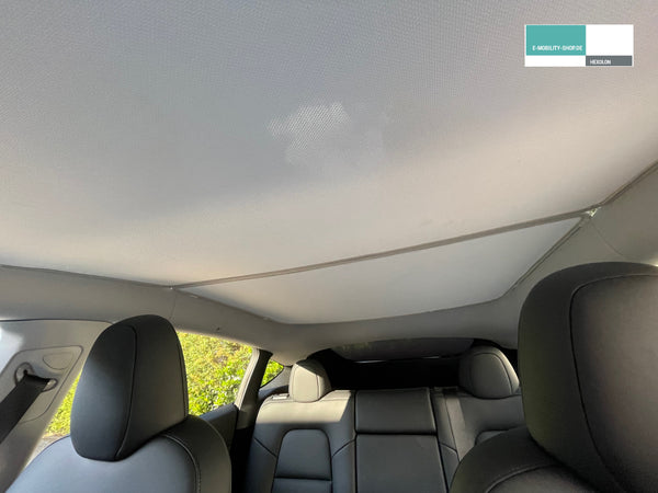 Tesla Model Y Sonnenschutz-Element - Zweigeteiltes Sonnenschutz-Element