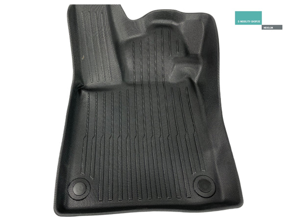 VW ID.3 Fussmatten-Set - 3-teilig - Allwettermatten wasserdicht - Gummimatten